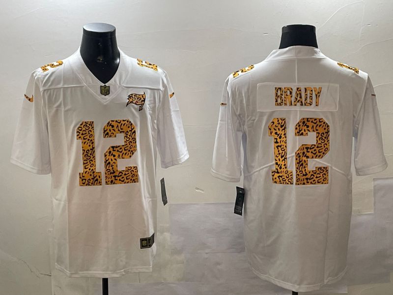 Men Tampa Bay Buccaneers #12 Brady White 2024 Nike Limited NFL Jersey style 0108->tampa bay buccaneers->NFL Jersey